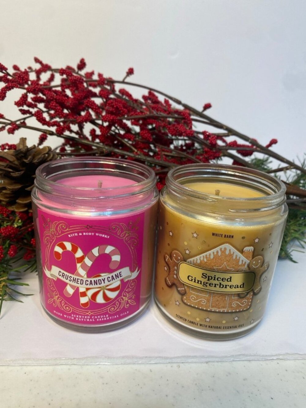 Bath & Body Works Christmas Bakery Candle Bundle Single Wick Set